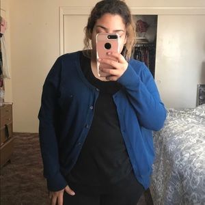Dark Blue Cardigan